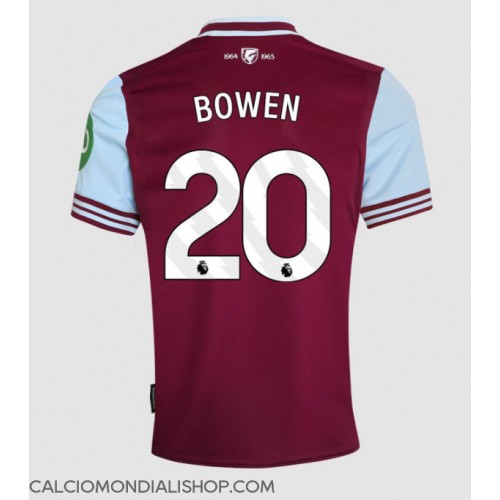 Maglie da calcio West Ham United Jarrod Bowen #20 Prima Maglia 2024-25 Manica Corta